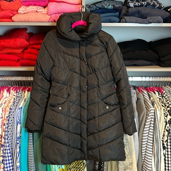 Madden Girl black puffer coat size S - Picture 1 of 3